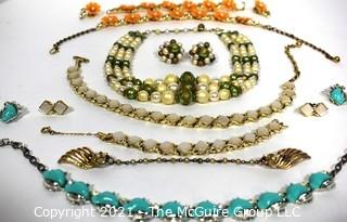 Group of Costume Jewelry, Some Marked Coro