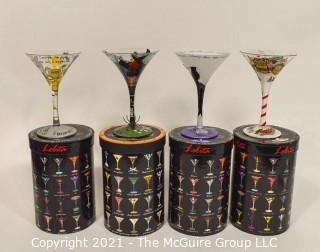 The North Pole Martini Glass by Lolita