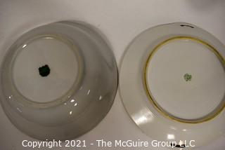 Two (2) Porcelain China Serving Bowls.