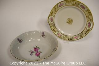 Two (2) Porcelain China Serving Bowls.