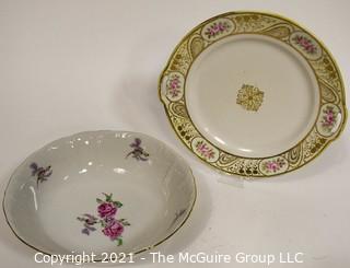 Two (2) Porcelain China Serving Bowls.