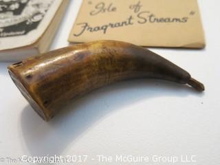 Collection including powder horn