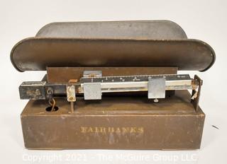 Vintage Fairbanks Merchant General Store Counter Scale. 