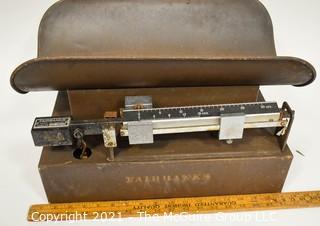 Vintage Fairbanks Merchant General Store Counter Scale. 