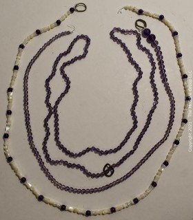 Three (3) Strands of Pale Amethyst Beads. 