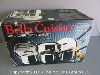 NIB Bella Cuisine cooking set 