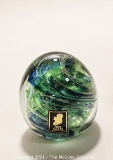 Kerry Glass (Irish) Paperweight