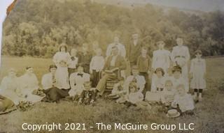 Collection of Vintage Black & White Photographs with Family and Fraternal Gatherings. 