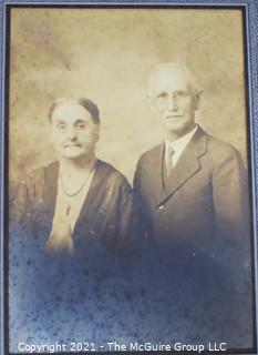 Group of Vintage Black & White Photographs and Portraits of Happy Couples. 