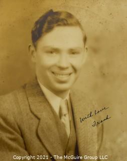 Group of Vintage Black and White Portraits and Photos of Dashing Men.  Includes some cabinet cards. 