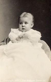 Group of Black and White Sepia Cabinet Cards and Photographs of Children.