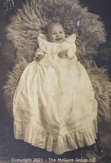 Group of Black and White Sepia Cabinet Cards and Photographs of Children.