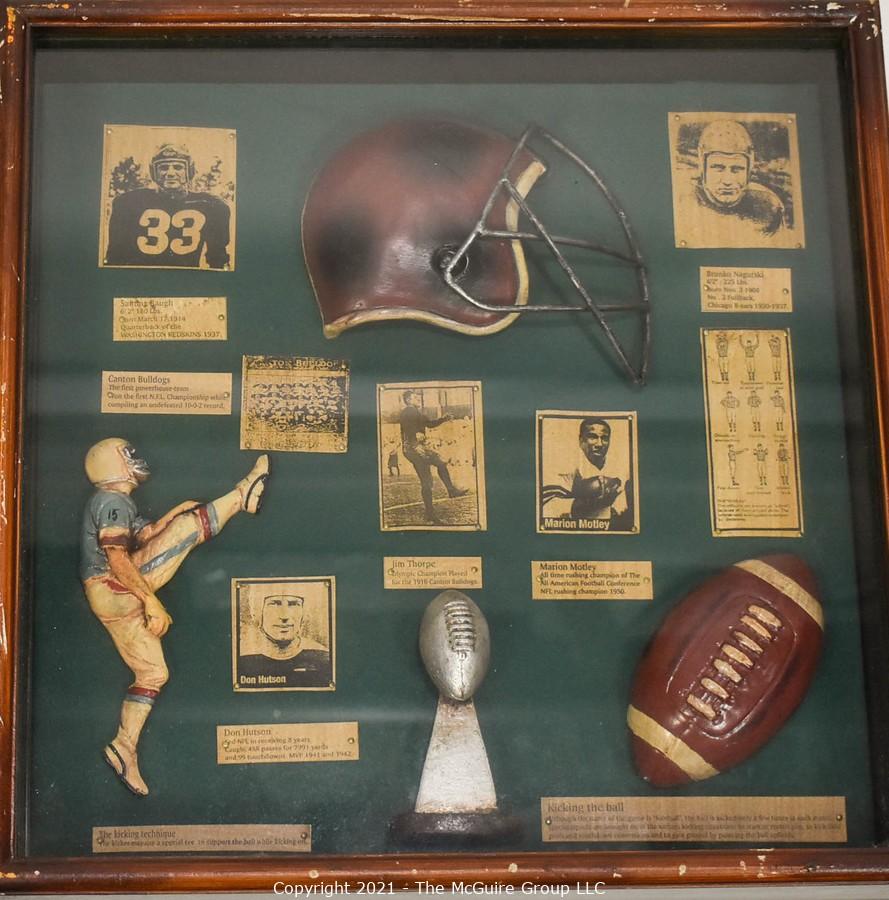 Sports Memorabilia Framing  Memorabilia display, Sports memorabilia  display, Sports shadow boxes