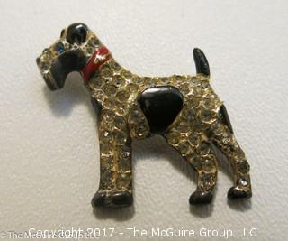 Sterling canine pin 