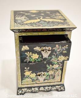 Assortment of Six (6) Asian Dresser or Jewely Boxes 