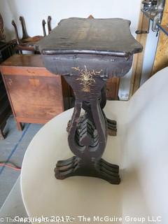 Stacking Set of Stenciled Side Tables (show wear)