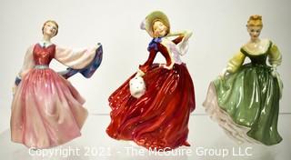 Three Royal Doulton Figurines