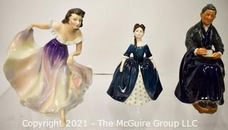 Three Royal Doulton Figurines