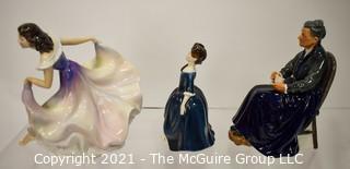 Three Royal Doulton Figurines