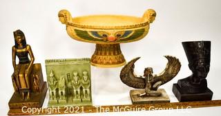 Group of Souvenir & Decorative Egyptian Items. 