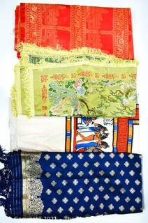 Group of Four (4) Textile Items.  