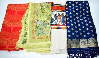 Group of Four (4) Textile Items.  