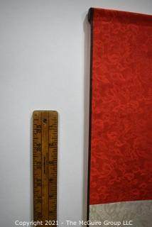 Chinese Paper-Cut Scroll with presentation box.  