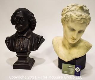 Two (2) Decorative Busts