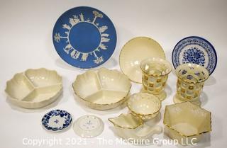 Collection of Porcelain Items Includes Lenox & Delft