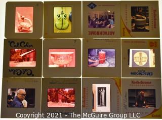 Collection of 35mm slides: 1960's California Pottery