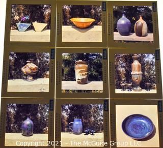 Collection of 35mm slides: 1960's California Pottery