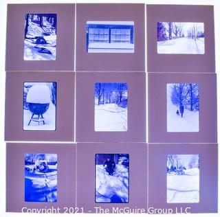 (9) 1960's 35MM Slides by Iconic Photographer Arthur Rickerby