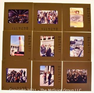 (9) 1960's 35MM Slides by Iconic Photographer Arthur Rickerby NOTE: Additional photos were added 9/18 @11:39am