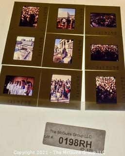 (9) 1960's 35MM Slides by Iconic Photographer Arthur Rickerby