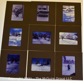 (9) 1960's 35MM Slides by Iconic Photographer Arthur Rickerby