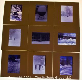 (9) 1960's 35MM Slides by Iconic Photographer Arthur Rickerby