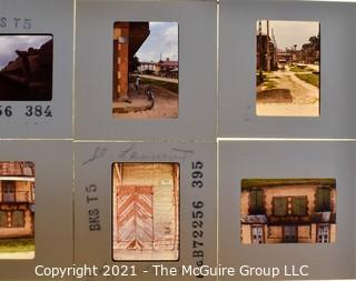 (9) 1960's 35MM Slides by Iconic Photographer Arthur Rickerby