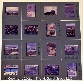 (16) 1960's 35MM Slides by Iconic Photographer Arthur Rickerby