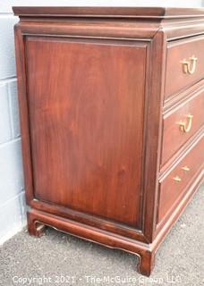 (3) Drawer Dresser with Brass Pulls 