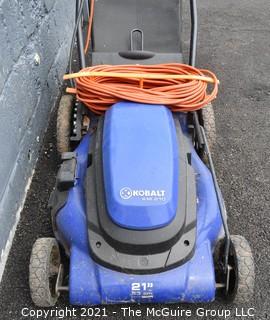 KOBALT Corded Electric Lawnmower; untested