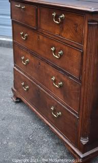 Antique 18th Century Hand Made Mahogany Georgian Chest of Drawers 