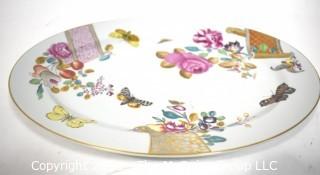 Vintage Mottahedeh Vista Alegri Porcelain Serving Platter. Measures 16" x 12".