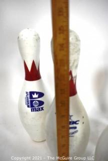 Five (5) Vintage Official Brunswick Bowling Pins {Liquidation of Creative Health LLC, Fairfax, VA}