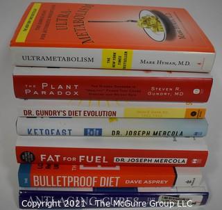 Group of Hard Cover Books  - Diet and Metabolism {Liquidation of Creative Health LLC, Fairfax, VA}