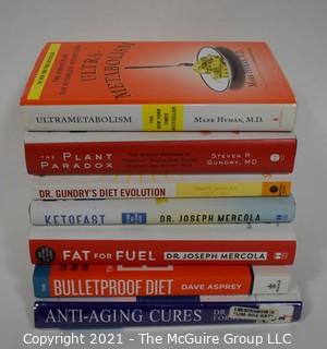 Group of Hard Cover Books  - Diet and Metabolism {Liquidation of Creative Health LLC, Fairfax, VA}