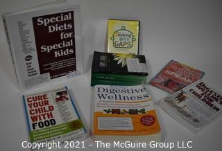 Group of Books on Food {Liquidation of Creative Health LLC, Fairfax, VA}
