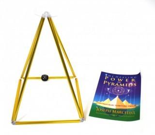 Nick Edwards' Gold-Anodized Titanium Pyramid Frame {Liquidation of Creative Health LLC, Fairfax, VA}