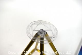 Nick Edwards' Gold-Anodized Titanium Pyramid Frame {Liquidation of Creative Health LLC, Fairfax, VA}