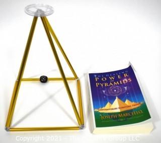 Nick Edwards' Gold-Anodized Titanium Pyramid Frame {Liquidation of Creative Health LLC, Fairfax, VA}