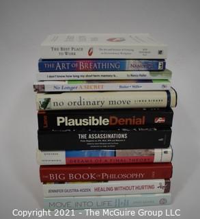 Group of Hard Cover Books {Liquidation of Creative Health LLC, Fairfax, VA}